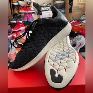 Nike NikeLab Free Inneva Woven Motion Black White 894989-002 Men's Shoes Size 12